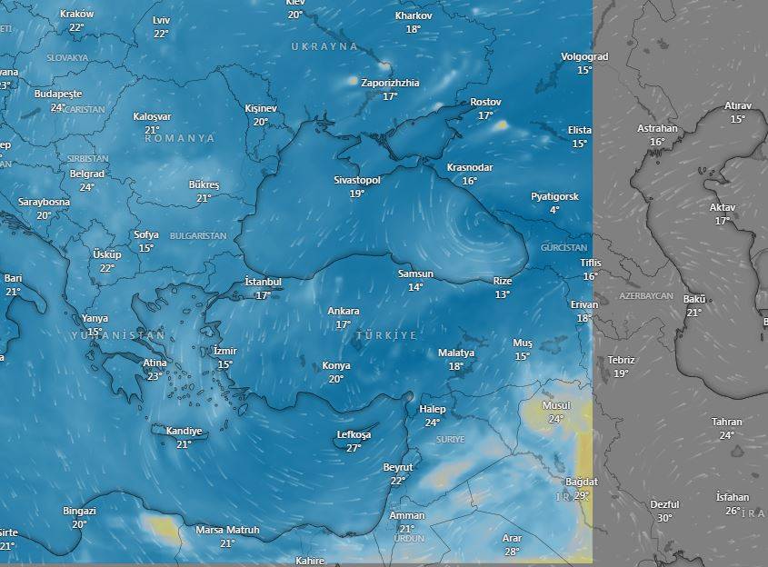 Meteoroloji saat verip 11 ili uyardı. Gök gürültülü sağanak vuracak 10